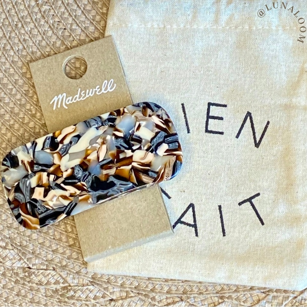 Madewell 🆕 | 🎄💎Marbled Chunky Barrette. - Picture 4 of 5